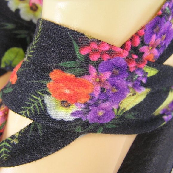 SANUK Yoga Sling Floral Sandal Size 8 - Picture 3 of 7